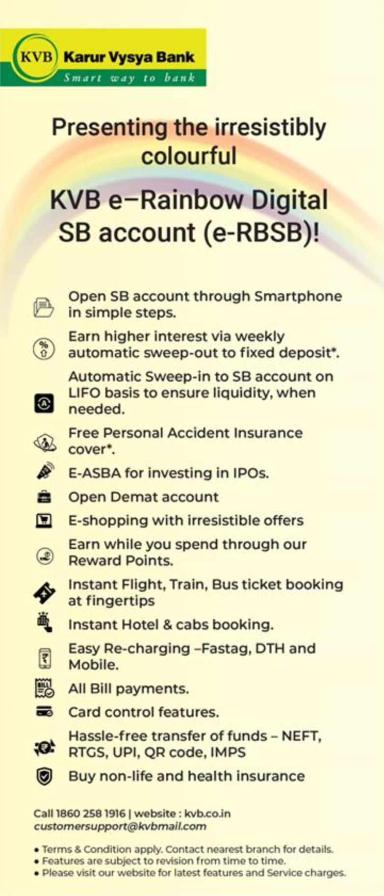 KVB proudly introduces e-RBSB products image